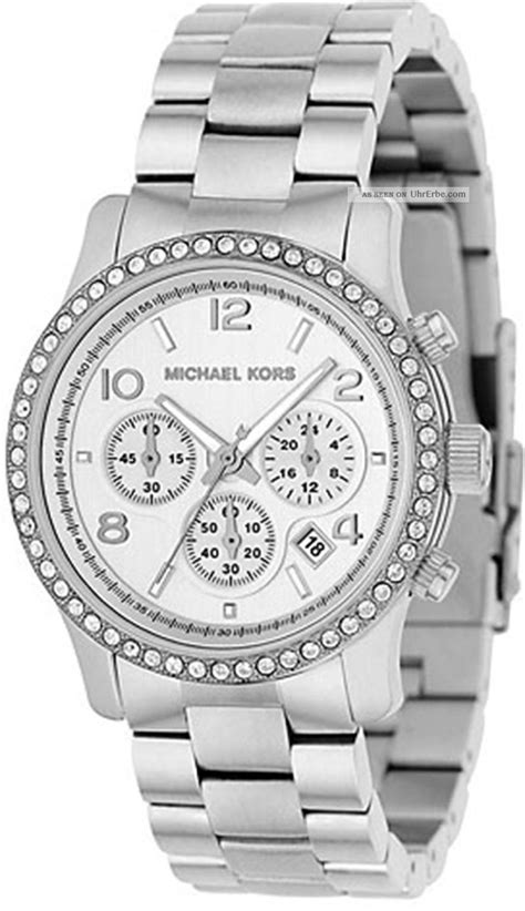 michael kors armbanduhr damen silber mit armband|Designer.